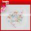 38mm Assorted Colorful Clear Diamante Head Pin