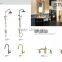 Antique bronze wall mounted brass shower set faucets