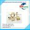 CNC Machined Internal Thread Hollow Brass Pin, Brass Shaft