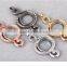 2015 Lastest Zinc Alloy Rhodium Plated Floating Lockets Wholesale