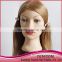 New arrival human hair training mannequin head for beauty hair schools
