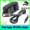 AC100-240V to DC12V 1A 2A 12W 24W Power Supply Charger Lighting Transformer led driver 12vac world travel power bank adapter