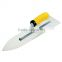 different size stainless steel plastering trowel with wooden handle