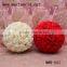 2016 artificial white red wedding artificial flower ball guangzhou wedding decoration party home&hotel beautiful (MWB-002)                        
                                                Quality Choice