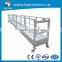 Aluminum temporary gondola ZLP800 / rope suspended platform / suspended access platform