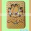 Cartoon theme colorful domino pack in tin box