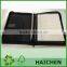 Black A4 Executive Conference Folder PU Portfolio Leather Zipped Organiser