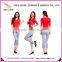 2015 Wholesale Jogger Ladies Knee Length Fitness Gym Tight Sports Leggings