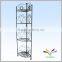 China supplier wholesale good quality durable hot sale portable free standing metal bathroom magazine rack