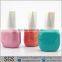 high quality empty uv gel nail polish bottle with cap and brush