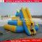 Commercial lake inflatable water slides slide on aqua park