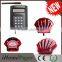 Red Pager Wireless Queue Calling System with CE IP65