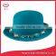 Flat Top Wool Felt Bowler Hat