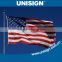 Unisign Proffessional Experience Car Window Mounted Polyester Flag Fabric