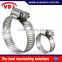 American type Stainless Steel Hose Clamp 3/8" Band Width
