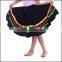 C2317 kids character skirt wholesale long character dance skirt colorful ballet long skirt
