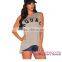 2016 hot sale new Rosy Strappy Halter Gym crop top sweat suit