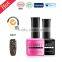 Beauty show professional nail salon 204 high-shine colors soak off uv gel nail polish