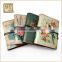 cover notebook stationeri offic H-001 PU DIY all kinds of notebook (large) / 4 design mixed assembly stationery travel notebook