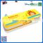 Nice quality plastic pencil case for kids with cartoon logo
