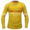 Long sleeve rash guard with Printing