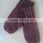 Fashion Speical Knitted Adults Women Super Soft Angora Blend Aria Mittens