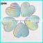 AB Shell Gemstone Beads ,30mm Sew On Rhinestone ,Heart Shape Rhinestone