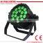 factory supply waterproof ip65 18pcs rgbwauv led par light 6in1