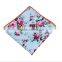 Fashion Casual Floral Cotton Pocket Square