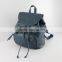 Popular stylish small fashion lady multifunction leisure leather backpack