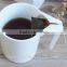 10/12OZ ceramic special design tea bag holding porcelain cup ceramic creative mug