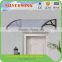 Environmental friendly rain protect door canopy awning cover with platic awning brackets and polycarbonate canopy