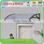 Environmental Friendly Rain Protect Door Canopy Awning Cover With Platic Awning Brackets and Polycarbonate Canopy