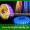Low voltage SMD5050 high intensity IP65 waterproof flexible tube led strip light diffuser