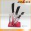 China Supplier High Quality Black Ceramic Knife Set