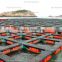HDPE corrosion resistant floating fish farming cage 10 years