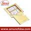 Floor socket, floor switch 2 poles /3 poles /5 poles golden, white, black