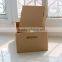 FACTORY ONE COLOR LOGO PRINTING BROWN CORRUGATED BOX FOR SHIPPING