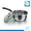 410 Stainless Steel Single Handle Milk Pot & Milk Boiling Pot