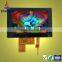 5.0 inch capacitive touch panel 800*480, ILI5960/ILI6122,16/18/24bit RGB interface, high brightness TFT LCD