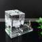 Personality crystal 3d laser manager stationery office use