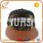 2016 100% Cotton custom 3D embroidered snapback hats wholesale