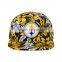 Flat brim 100% cotton men's/women's snapback custom hats