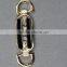 uv gold metal accessories/buckle for garment with black oil