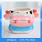 Decorative ice cream bowl ceramic with cow-head handle                        
                                                                                Supplier's Choice