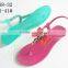 China shoes city women shoes jelly slipper and sandals shoes