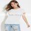 Women's 95% cotton 5 spandex fabric t shirt wholesale cheap shirt