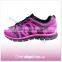 Lace up Fashion Air Sole Woven Faric Shoe Sneakers Factory