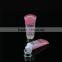 perfect finish round shape frosted plastic tube