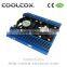 CoolCox HD-5010-24,PC SATA IDE 3.5" HARD DISK DRIVE HDD COOLER 2 FANS,HDD COOLING FANS,TRUE ALUMINIUM,HDD exhaust fan
